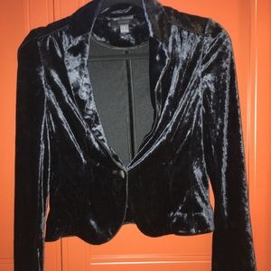 Velvet blazer
